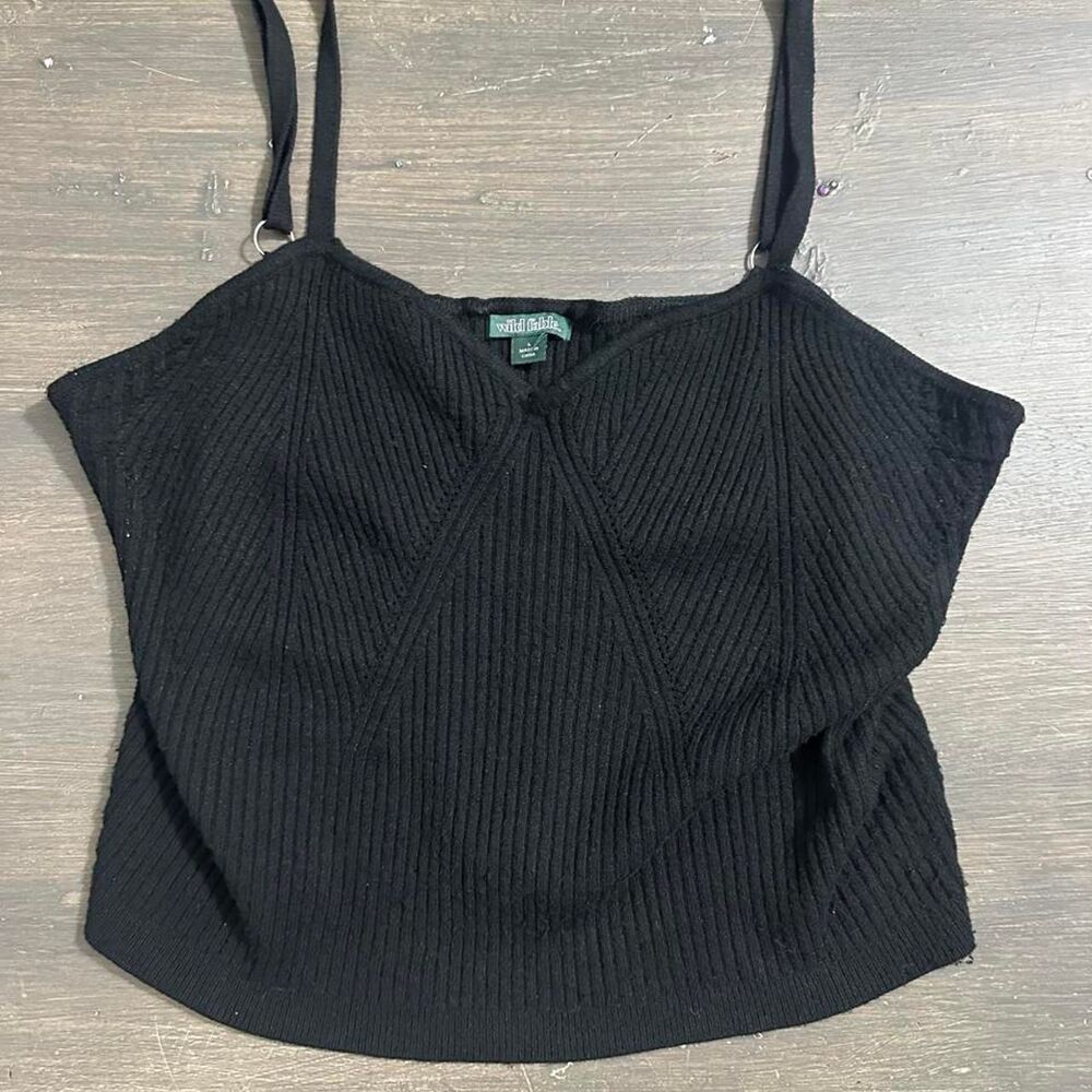 Wild-fable Women's Black Vest